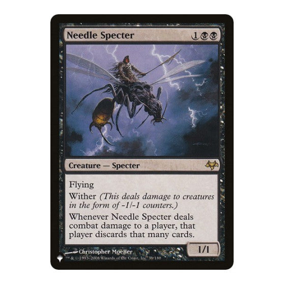 Needle Specter (LIST) #39/180 Rare (Lightly Played) The List Reprints Magic: The Gathering: 2026