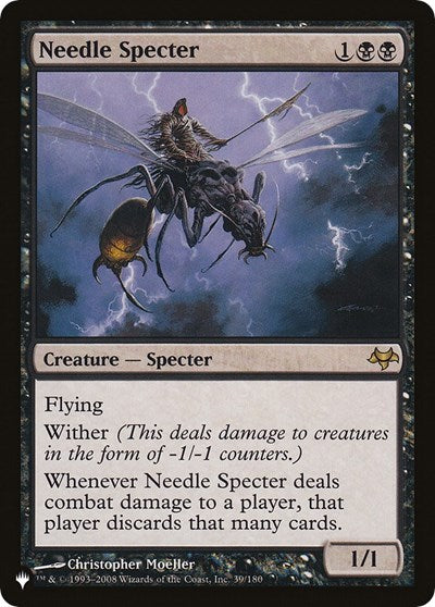 Needle Specter (LIST) #EVE-39 Rare (Lightly Played) The List Reprints Magic: The Gathering: 2026