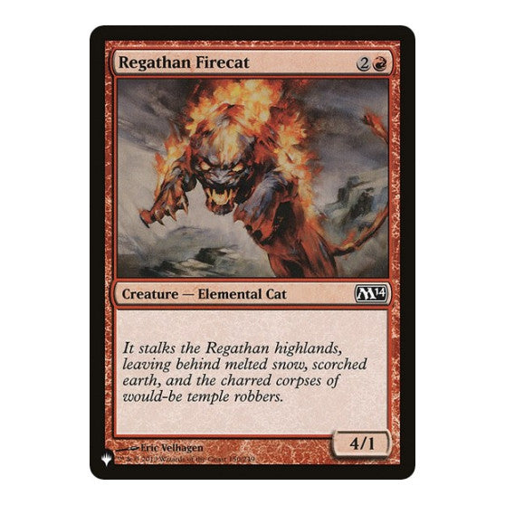 Regathan Firecat (LIST) #150/249 Common (Lightly Played) The List Reprints Magic: The Gathering: 2026