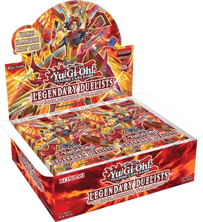 Legendary Duelists: Soulburning Volcano Booster Box [1st Edition] (LD10) (Unopened) Legendary Duelists: Soulburning Volcano YuGiOh: 2023