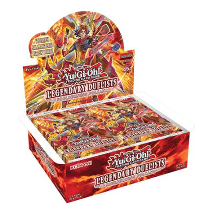 Legendary Duelists: Soulburning Volcano Booster Box [1st Edition] (LD10) (Unopened) Legendary Duelists: Soulburning Volcano YuGiOh: 2023