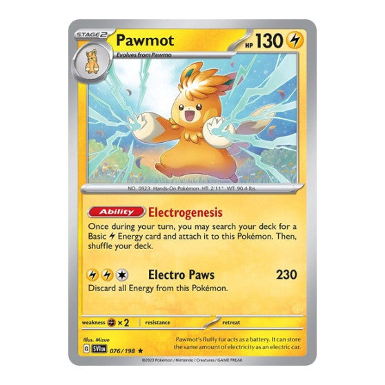 Pawmot - 076/198 (PR) #076/198 Promo (Lightly Played) Deck Exclusives Pokemon: 2016