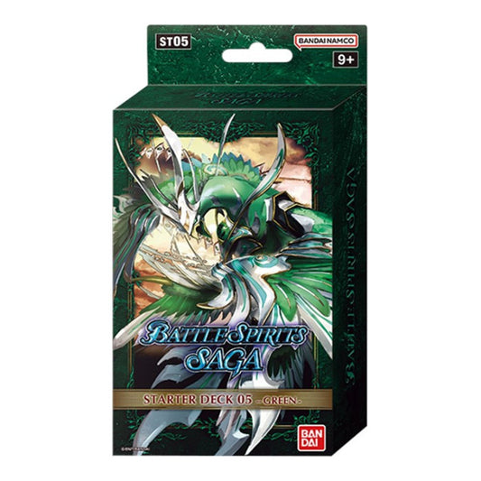 Starter Deck 05: Verdant Wings (ST05) None (Unopened) Starter Deck 05: Verdant Wings Battle Spirits Saga: 2023