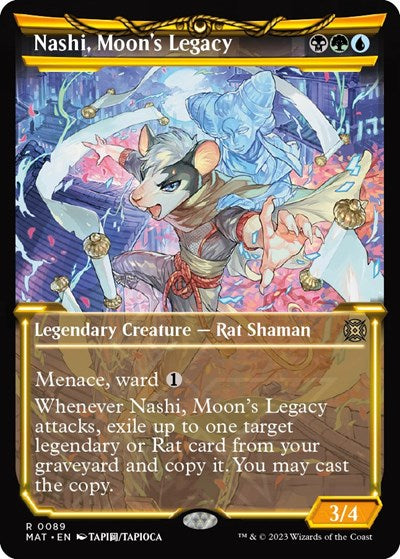 Nashi Moons Legacy Showcase (MAT) #89 Rare (Near Mint) March of the Machine: The Aftermath Magic: The Gathering: 2023