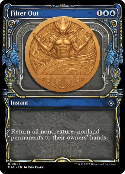 Filter Out Showcase (MAT) #57 Uncommon (Lightly Played) March of the Machine: The Aftermath Magic: The Gathering: 2023