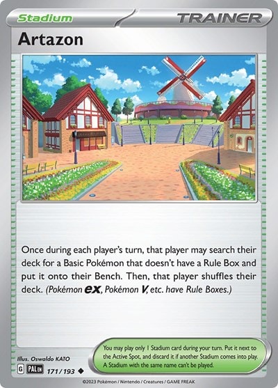Artazon (PAL) #171/193 Uncommon (Moderately Played) SV02: Paldea Evolved Pokemon: 2023