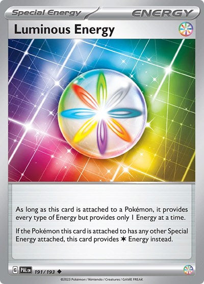 Luminous Energy (PAL) #191/193 Uncommon (Near Mint) SV02: Paldea Evolved Pokemon: 2023