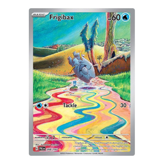 Frigibax - 208/193 (PAL) #208/193 Illustration Rare (Holofoil Near Mint) SV02: Paldea Evolved Pokemon: 2023