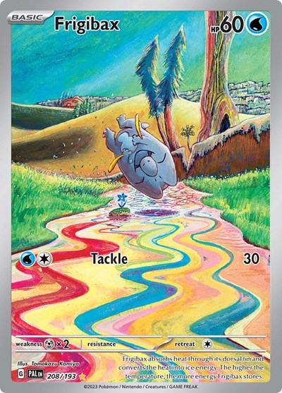 Frigibax 208 193 (PAL) #208/193 Illustration Rare (Holofoil Near Mint) SV02: Paldea Evolved Pokemon: 2023