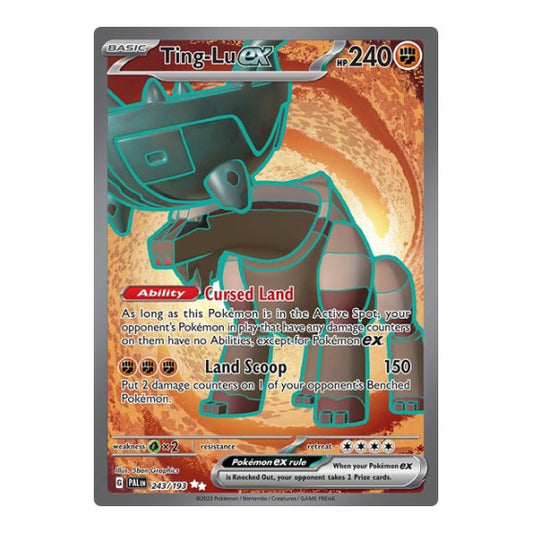 Ting-Lu ex - 243/193 (PAL) #243/193 Ultra Rare SV02: Paldea Evolved Pokemon: 2023