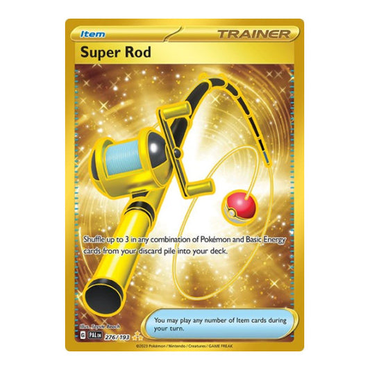 Super Rod - 276/193 (PAL) #276/193 Hyper Rare (Holofoil Near Mint) SV02: Paldea Evolved Pokemon: 2023