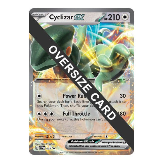 Cyclizar ex (PR) #018 Promo (Holofoil Damaged) Jumbo Cards Pokemon: 2015
