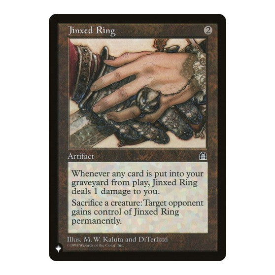 Jinxed Ring (LIST) #STH-137 Rare (Lightly Played) The List Reprints Magic: The Gathering: 2026