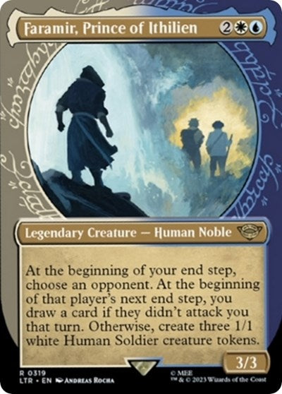 Faramir Prince of Ithilien Showcase (LTR) #319 Rare (Lightly Played) Universes Beyond: The Lord of the Rings: Tales of Middle-earth Magic: The Gathering: 2023