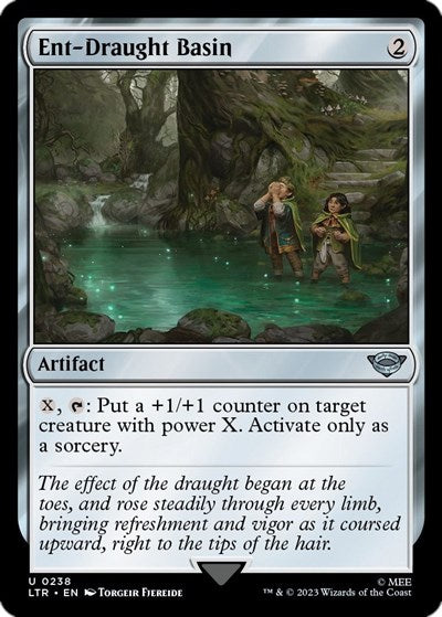 Ent Draught Basin (LTR) #238 Uncommon (Lightly Played) Universes Beyond: The Lord of the Rings: Tales of Middle-earth Magic: The Gathering: 2023