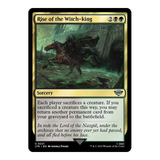 Rise of the Witch King (LTR) #221 Uncommon (Lightly Played) Universes Beyond: The Lord of the Rings: Tales of Middle-earth Magic: The Gathering: 2023
