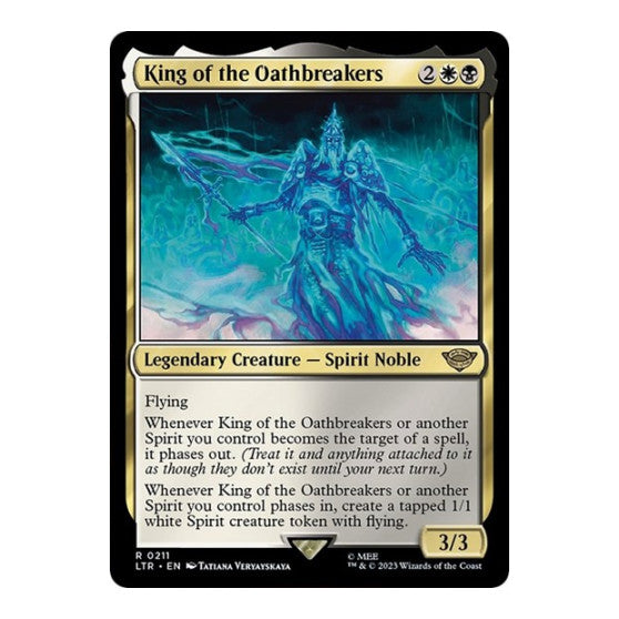 King of the Oathbreakers (LTR) #211 Rare (Near Mint) Universes Beyond: The Lord of the Rings: Tales of Middle-earth Magic: The Gathering: 2023