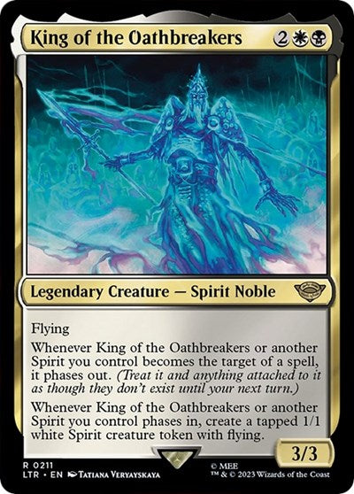 King of the Oathbreakers (LTR) #211 Rare (Near Mint) Universes Beyond: The Lord of the Rings: Tales of Middle-earth Magic: The Gathering: 2023