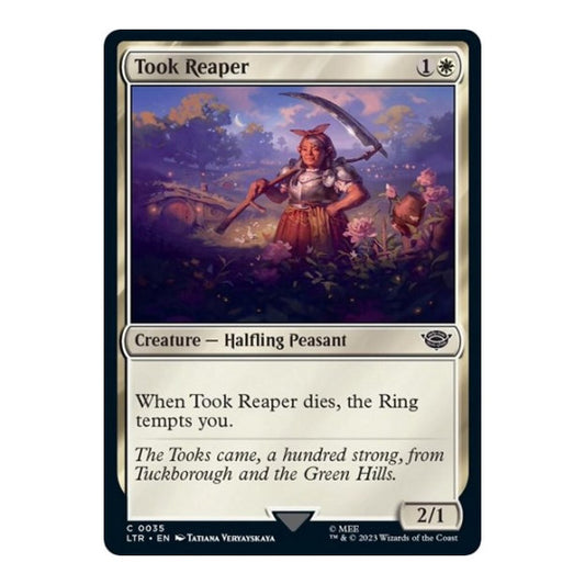 Took Reaper (LTR) #35 Common (Lightly Played) Universes Beyond: The Lord of the Rings: Tales of Middle-earth Magic: The Gathering: 2023