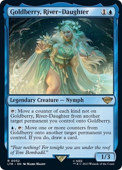 Goldberry River Daughter (LTR) #52 Rare (Lightly Played) Universes Beyond: The Lord of the Rings: Tales of Middle-earth Magic: The Gathering: 2023