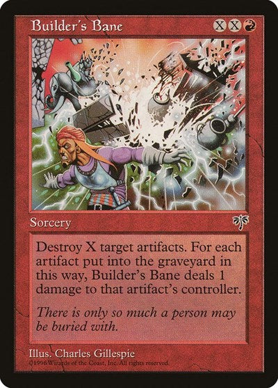 1996 Magic: Mirage (MIR) - Builders Bane (#160, Common) (Lightly Played)