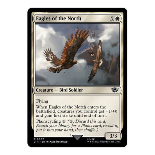 Eagles of the North (LTR) #7 Common (Lightly Played) Universes Beyond: The Lord of the Rings: Tales of Middle-earth Magic: The Gathering: 2023