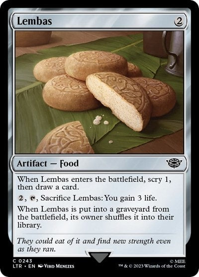 Lembas (LTR) #243 Common (Lightly Played) Universes Beyond: The Lord of the Rings: Tales of Middle-earth Magic: The Gathering: 2023