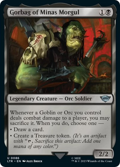 Gorbag of Minas Morgul (LTR) #86 Uncommon (Lightly Played) Universes Beyond: The Lord of the Rings: Tales of Middle-earth Magic: 2023