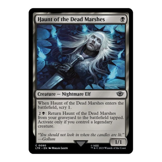 Haunt of the Dead Marshes (LTR) #90 Common (Lightly Played) Universes Beyond: The Lord of the Rings: Tales of Middle-earth Magic: The Gathering: 2023