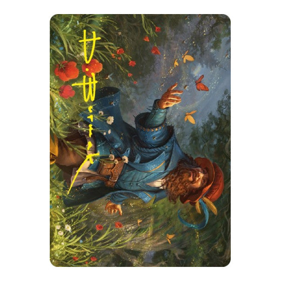 Tom Bombadil Art Card (Gold-Stamped Signature) (ASLTR) #26 Special (Lightly Played) Art Series: Universes Beyond: The Lord of the Rings: Tales of Middle-earth Magic: The Gathering: 2023