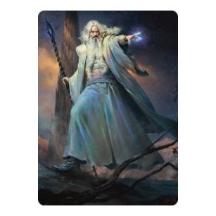 Saruman of Many Colors Art Card (ASLTR) #20 Special (Lightly Played) Art Series: Universes Beyond: The Lord of the Rings: Tales of Middle-earth Magic: The Gathering: 2023