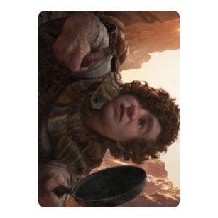 Sam, Loyal Attendant Art Card (ASLTR) #58 Special (Lightly Played) Art Series: Universes Beyond: The Lord of the Rings: Tales of Middle-earth Magic: The Gathering: 2023