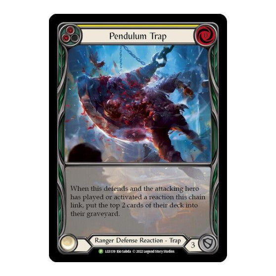 Pendulum Trap - LGS139 (PR) #LGS139 Promo (Rainbow Foil Near Mint) Flesh and Blood: Promo Cards Flesh and Blood TCG: 2019