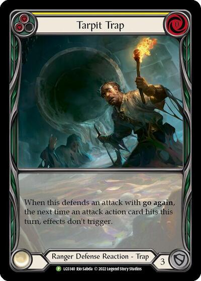 Tarpit Trap - LGS140 (PR) #LGS140 Promo (Rainbow Foil Near Mint) Flesh and Blood: Promo Cards Flesh and Blood TCG: 2019
