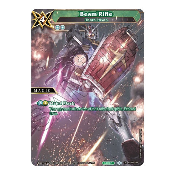 Beam Rifle - Thorn Prison (BSS02) #BSS02-133 Collaboration Rare (Holofoil Near Mint) False Gods Battle Spirits Saga: 2023