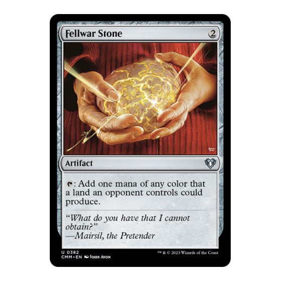 Fellwar Stone (CMM) #382 Uncommon (Lightly Played) Commander Masters Magic: The Gathering: 2023