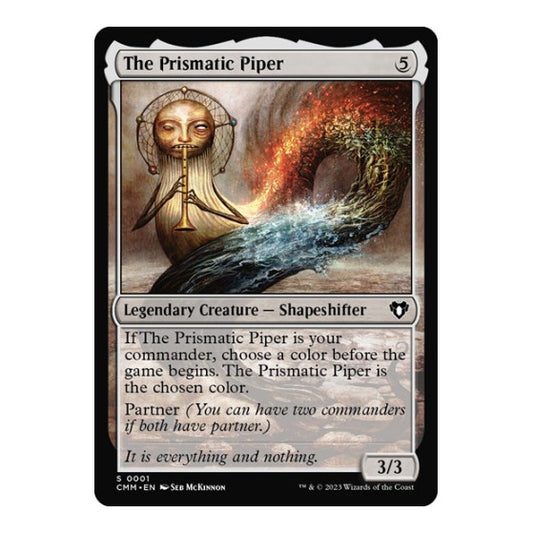The Prismatic Piper (CMM) #1 Special (Lightly Played) Commander Masters Magic: The Gathering: 2023