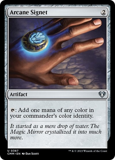 Arcane Signet (CMM) #367 Uncommon (Lightly Played) Commander Masters Magic: The Gathering: 2023