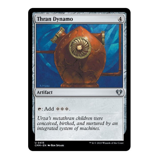 Thran Dynamo (CMM) #415 Uncommon (Lightly Played) Commander Masters Magic: The Gathering: 2023