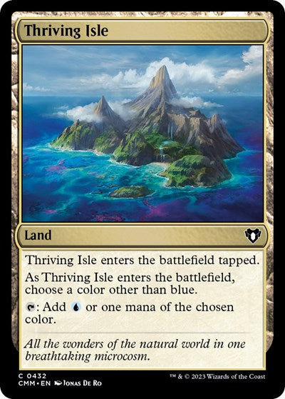 Thriving Isle (CMM) #432 Common (Lightly Played) Commander Masters Magic: The Gathering: 2023