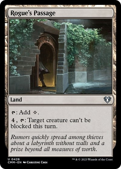 Rogues Passage (CMM) #426 Uncommon (Lightly Played) Commander Masters Magic: The Gathering: 2023