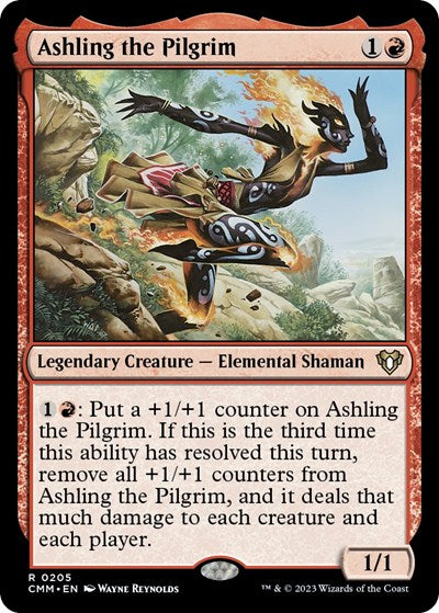 Ashling the Pilgrim (CMM) #205 Rare (Lightly Played) Commander Masters Magic: The Gathering: 2023