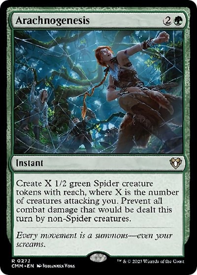 Arachnogenesis (CMM) #272 Rare (Lightly Played) Commander Masters Magic: The Gathering: 2023