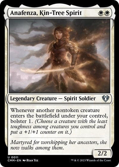 Anafenza Kin Tree Spirit (CMM) #11 Uncommon (Lightly Played) Commander Masters Magic: The Gathering: 2023