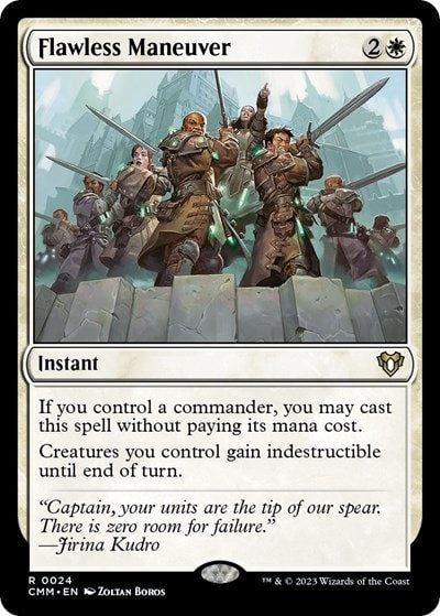 Flawless Maneuver (CMM) #24 Rare (Lightly Played) Commander Masters Magic: The Gathering: 2023