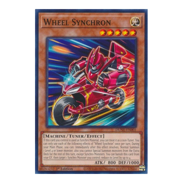 Wheel Synchron (DUNE) #DUNE-EN001 Common (1st Edition Near Mint) Duelist Nexus YuGiOh: 2023
