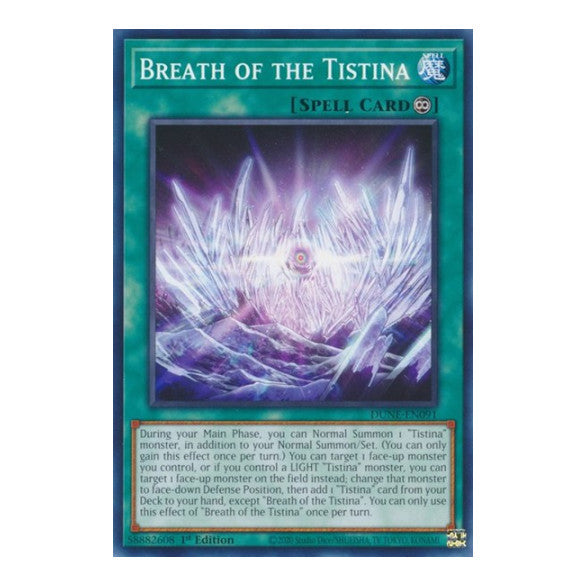 Breath of the Tistina (DUNE) #DUNE-EN091 Common (1st Edition Near Mint) Duelist Nexus YuGiOh: 2023