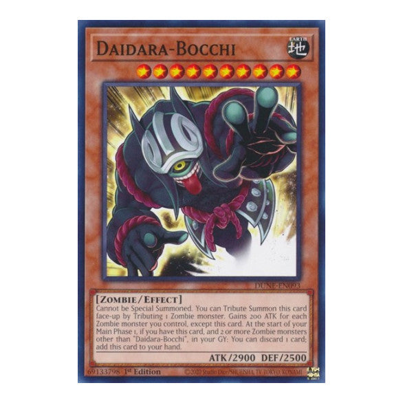 Daidara-Bocchi (DUNE) #DUNE-EN093 Common (1st Edition Near Mint) Duelist Nexus YuGiOh: 2023