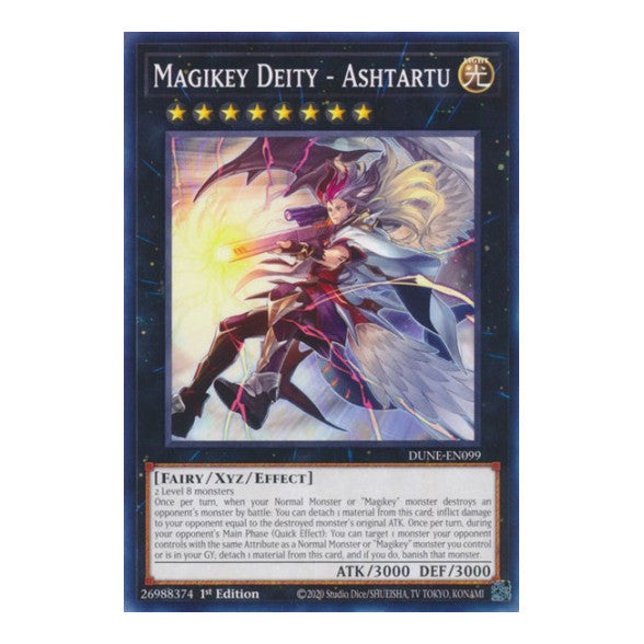 Magikey Deity - Ashtartu (DUNE) #DUNE-EN099 Common (1st Edition Near Mint) Duelist Nexus YuGiOh: 2023