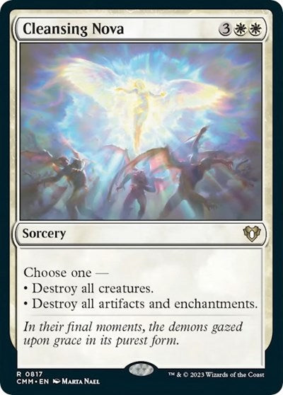 Cleansing Nova (CMM) #817 Rare (Lightly Played) Commander Masters Magic: The Gathering: 2023